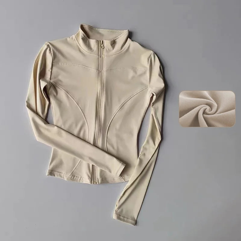 Women’s Quick-Dry Slim Fit Sports Jacket