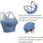 Women’s Padded Sports Bra Workout Crop Top