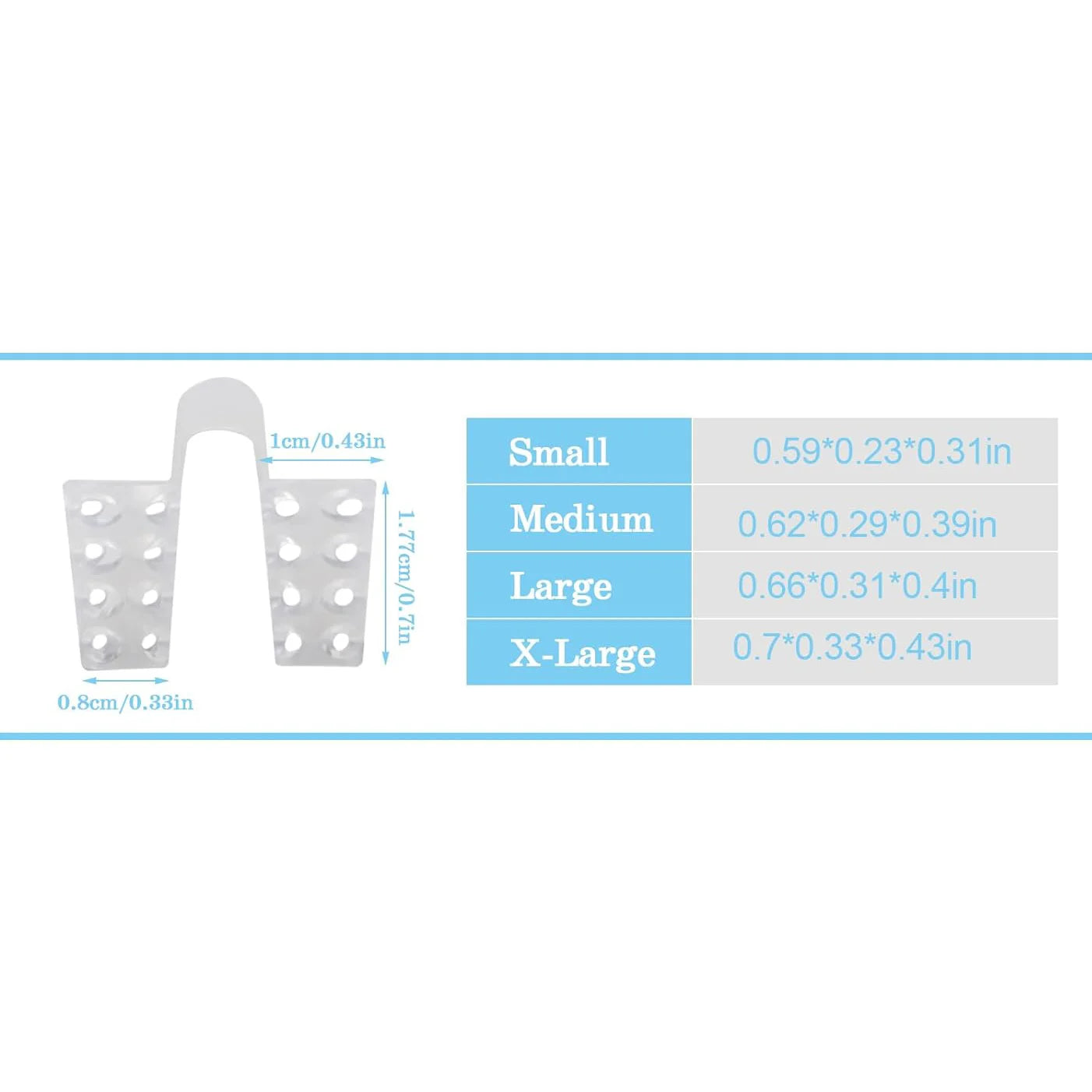 4PCS Anti-Snoring Nasal Dilator for Better Breathing