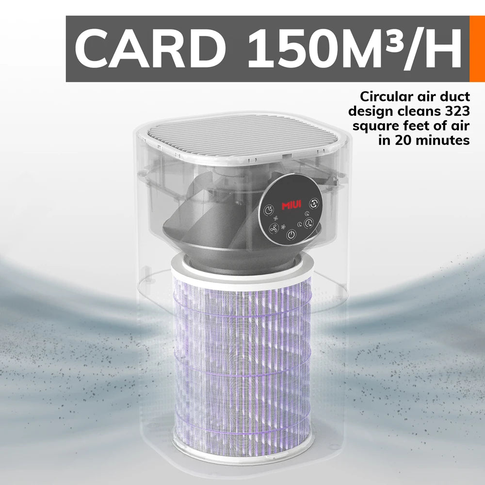 2-in-1 Air Purifier & Humidifier with HEPA Filter