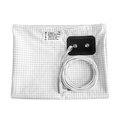 Silver Fiber Grounding Bedsheet with Earthing Cord